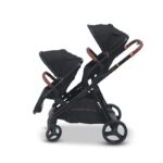 Venice Child Ventura Single to Double Sit-And-Stand Tandem Stroller with 2nd Toddler Seat