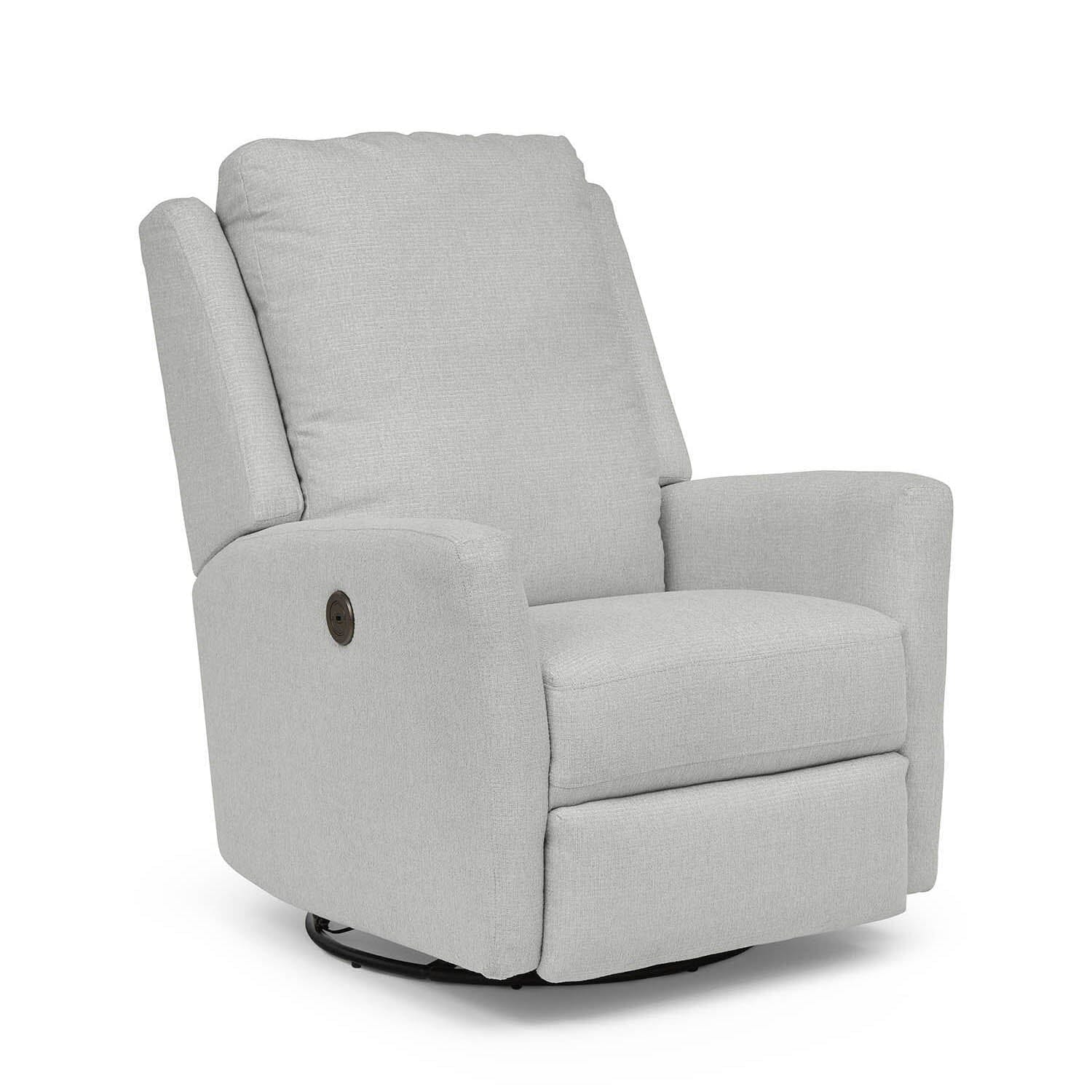 Storytime by Best Chairs Heatherly Power Swivel Glider Recliner