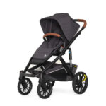 Veer Switch & Roll Leather Kit Stroller (Switchback Seat & Roll Frame, Leather Grips for Handle and Armbar)