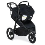 BOB Wayfinder Travel System, Infant Car Seat and Stroller Combo ClickTight in Nightfall