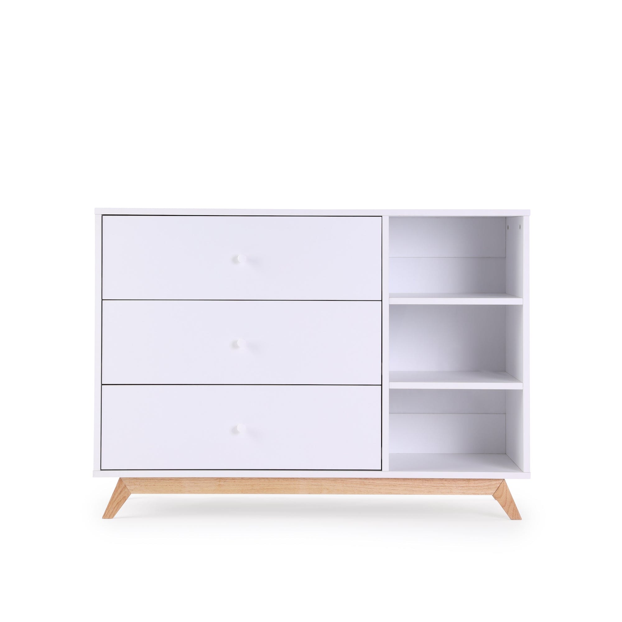 dadada Central Park 3-Drawer / Two Shelves Dresser