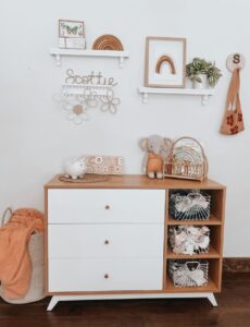 dadada Central Park 3-Drawer / Two Shelves Dresser