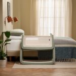 Snuz SnuzPod5 Bedside Bassinet - Sage