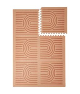 Toddlekind USA Haven Playmat in Linear - Camel