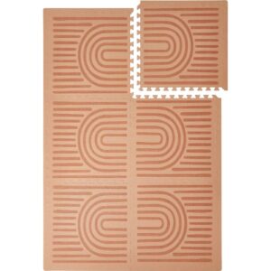 Toddlekind USA Haven Playmat in Linear - Camel