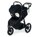BOB Wayfinder Travel System, Infant Car Seat and Stroller Combo ClickTight in Nightfall