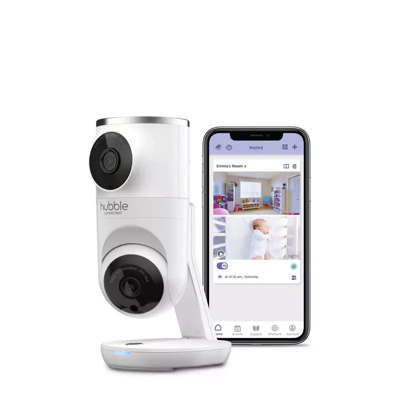 Hubble Connected Nursery Pal Dual Vision Cam