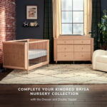 Maxi Cosi Brisa 4-in-1 Convertible Crib with Toddler Bed/Daybed Conversion Kit