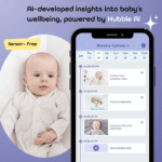Hubble Connected SkyVision AI with Adjustable Crib Mount